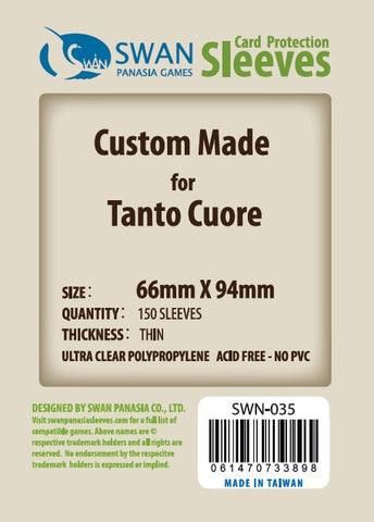66x94mm -150 pack, Thin Sleeves (SWN-035)