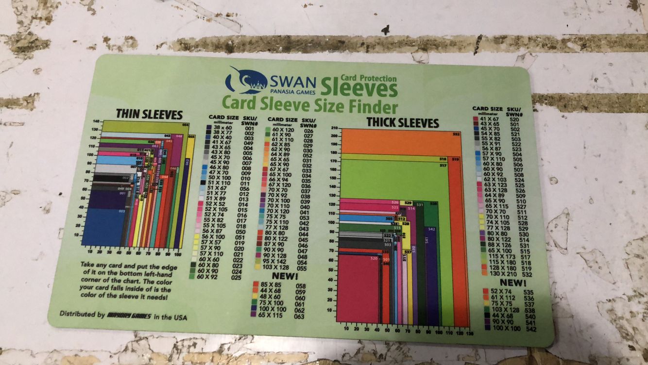 Swan Sleeves Ultimate Playmat (Sleeve Finder) SwanPanasia Sleeves Swan Sleeves Ultimate Playmat (Sleeve Finder) SwanPanasia Sleeves