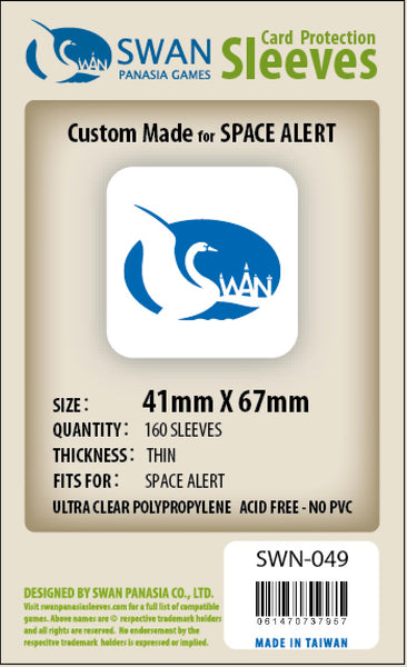 41x67mm -160 Pack, Thin Sleeves (SWN-049)