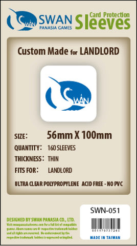 56x100mm - 160 Pack, Thin Sleeves - Landlord SWN-051