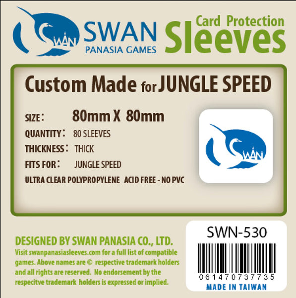 80x80mm -80 Pack, Thick Sleeves (SWN-530)