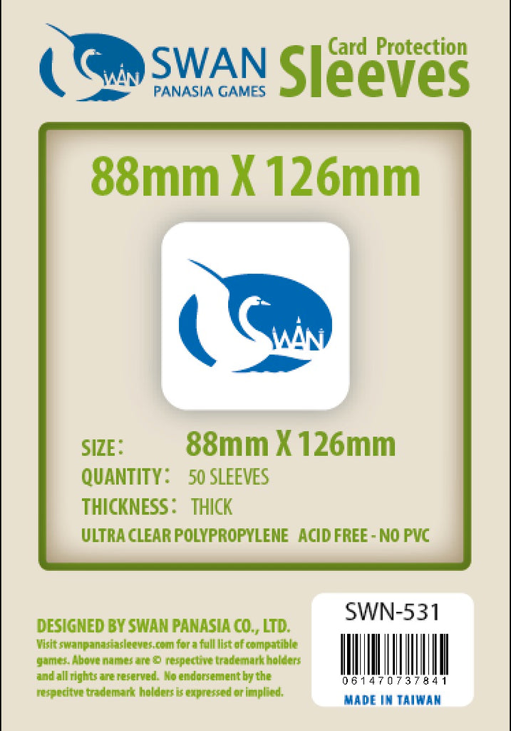 88x126mm - 50 Pack, Thick Sleeves, SWN-531