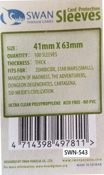 41x63mm -100 Pack, Thick Sleeves (SWN-543)