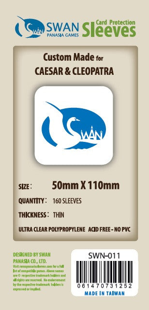 50x110 mm Caesar & Cleopatra -160 per pack   SWN-011