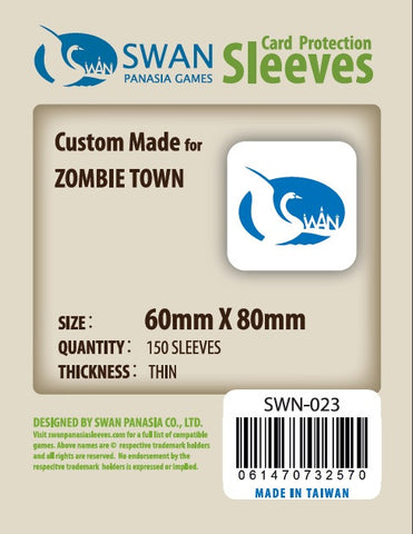 60x80 mm Zombie Town--2011 New -150 per pack SWN-023