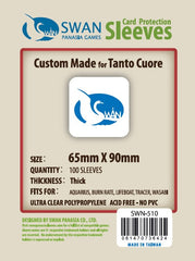65x90mm Standard Card Sleeve -100 pack, Thick Sleeves (SWN-510) –  SwanPanasia Sleeves